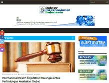 Tablet Screenshot of dokterinternasionalindonesia.net